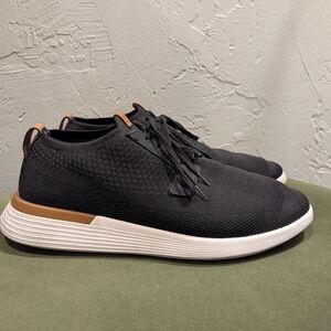 Wolf & Shepherd Mens Black SwiftKnit Sneaker Shoes Comfy Casual Minimalist Basic